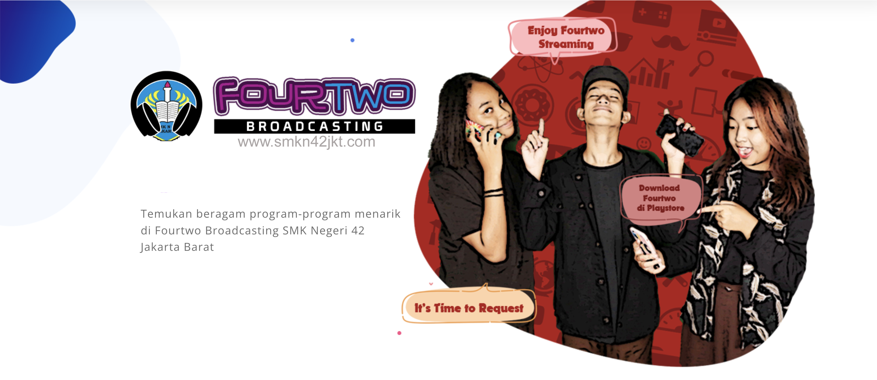Banner SMKN 42 Broadcasting